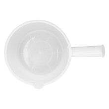 Water Ladle Plastic Short Handle Model 1506-3 for Garden & Kitchen White