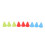 3-teiliges Kuchen-Dekorations-Stift-Set, 15 cm, 12 Muster 3
