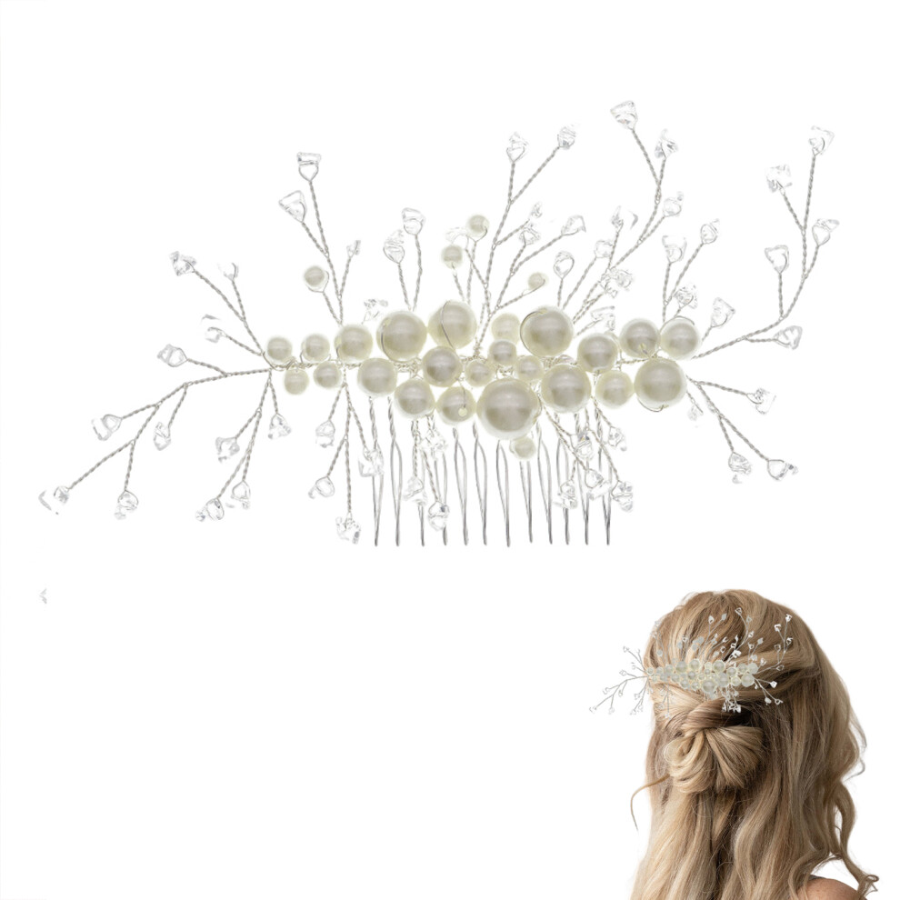 Roc-Electron Pearl Hair Comb - Gift For Mom, Girlfriend, Daughter