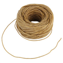 Bienenwachsbeschichteter Docht 2 mm Natur 200 Fuß Duftend DIY Kerzenherstellung