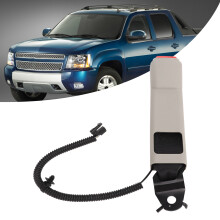 Grey Driver Side Seat Belt Buckle End for Silverado, Tahoe 2007-2013