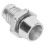 100er Set LED-Halter verchromt, 3 mm, Silber 5
