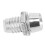 100er Set LED-Halter verchromt, 3 mm, Silber 8