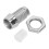 100er Set LED-Halter verchromt, 3 mm, Silber 10