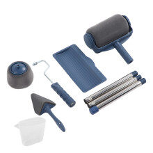 6-in-1 Malerrollen-Set - Kunststoff/Edelstahl wie abgebildet