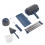 6 in 1 Seamless Paint Roller Set – Plastic & Stainless Steel, Multi-Functional 1