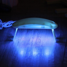 Nail Art UV LED Lamp Resin Curing Light 36W Portable Nail Dryer Pink Colour