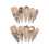 (2104 Long Teardrop, M) 10Pcs French Leopard False Nails 3