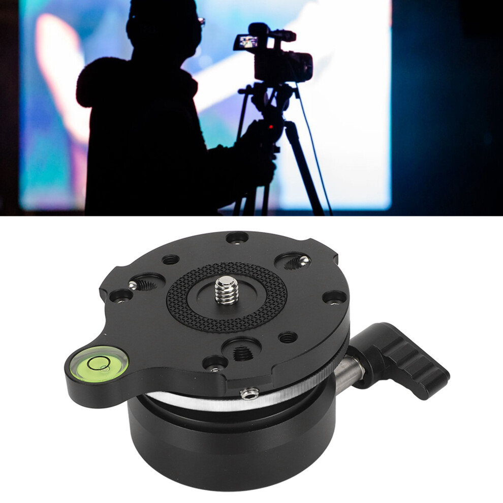 Metal Tripod Leveling Base With Bubble Level For Camera 4671389408440