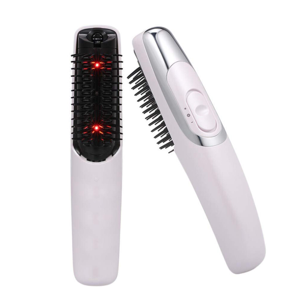 Electric Infrared Hair Comb Laser Treatment Grow Comb, Scalp Massage, AA Battery Powered