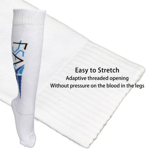 Premium Combed Cotton Fencing Socks