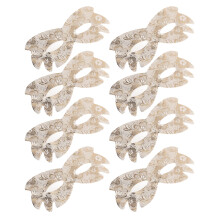 100pcs Floral Gold Silk Hydrating Eye Mask Sheets Moisturizing