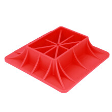 Off Road Support Board for Lift Jack Heavy Duty Red Nylon Base for Soft Terrain