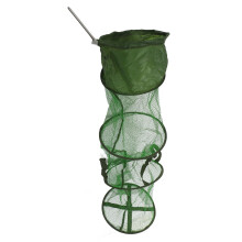 Collapsible Floating Fishing Net Cage Nylon & Stainless Steel, L