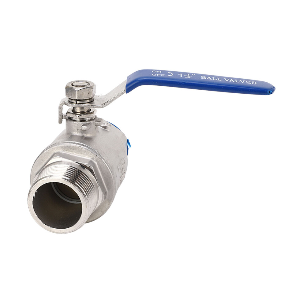 Dn32 1 1/4In Thread Ball Valve 1000Wog Female To Male Npt For Plumbing 8721389409933