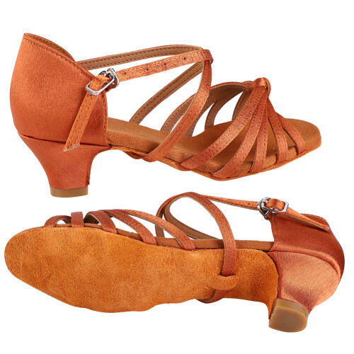 Tanzschuhe Kinder Latein 32 Braun