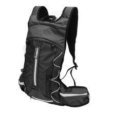 Zaino da bici in nylon leggero per corsa, escursioni e campeggio, nero, 392g