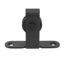 2X Sliding Barn Door Hardware Kits Top Mounted Hanging Rail Hanger Track Steel Closet Door Roller Rail for Single Door-B