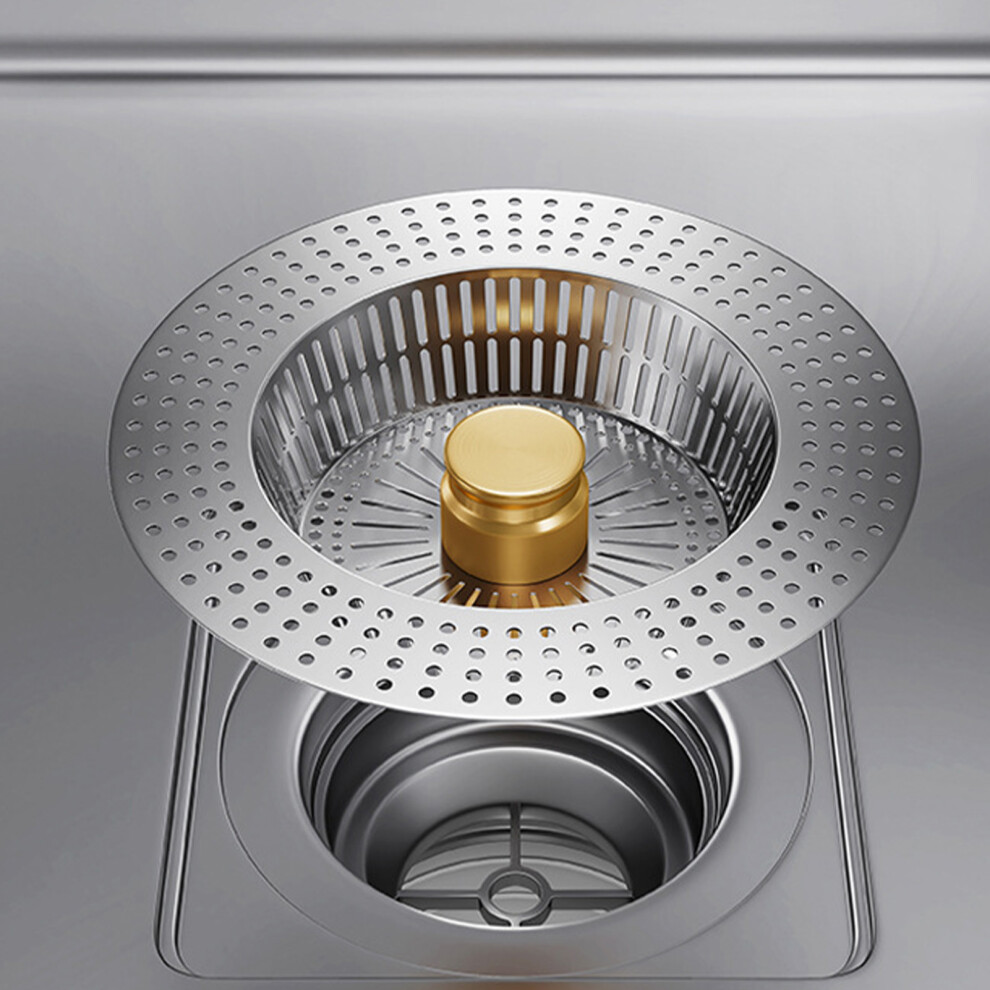 (Stainless Steel) Anti-Clog Kitchen Sink Strainer - Fast Drainage 6481414361972