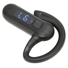 V5.2 Mono-Ohr-Knochenleitung-Headset 300mAh Schwarz