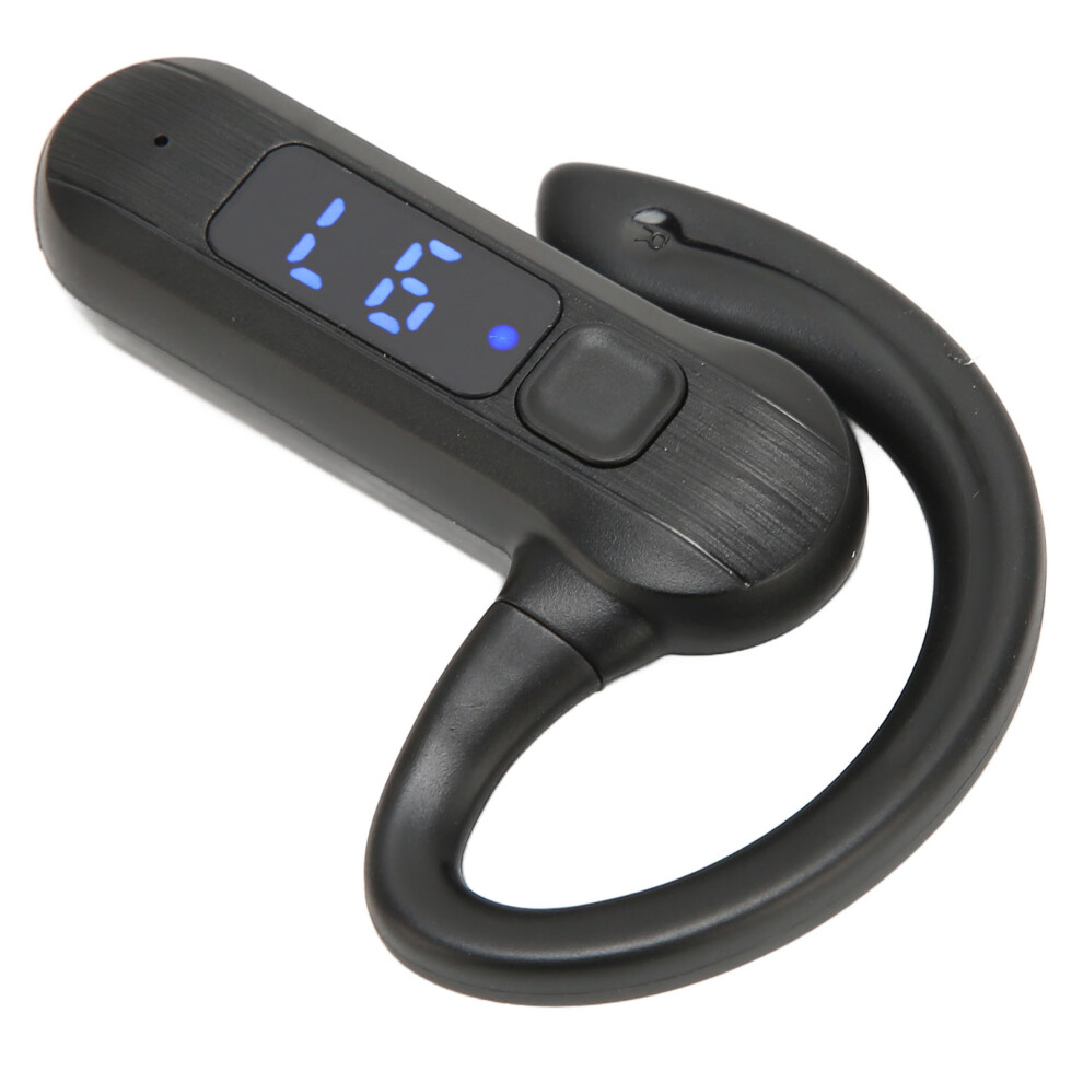 Single Ear Bone Conduction Headset, 5.2 Bluetooth, 300Mah, Wireless Black 8781389410827