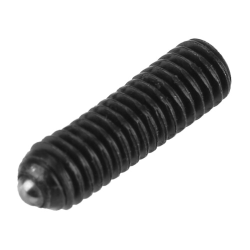M3 Carbon Steel Hex Socket Spring Plungers Set 10pcs M312 for Mechanical Use 2