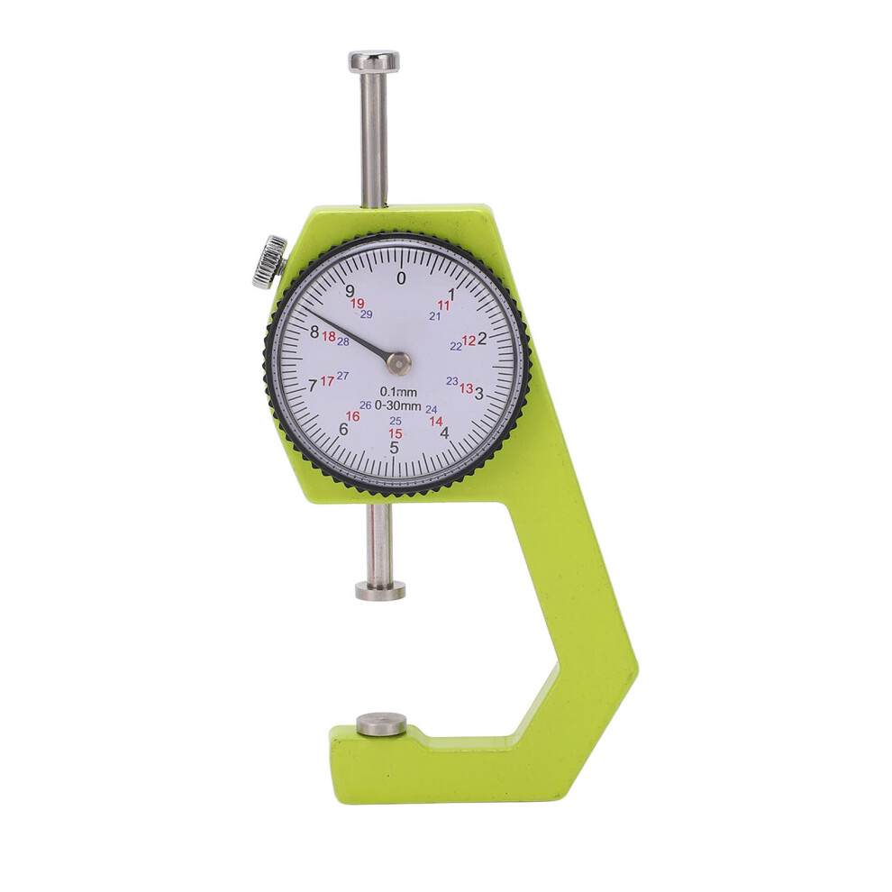 High Accuracy Thickness Gauge 0.1Mm, 0-30Mm Range For Paper Jewelry Leather 4931389411919