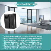 200ml Essential Oil Diffuser with Timer Function Essential for Household Hotel Office US Plug
