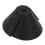 10pcs Black Silicone Horn-Shaped Hearing Amplifier Eartips, Flexible 12