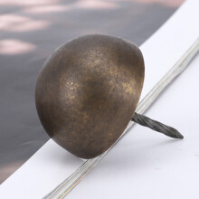 4 Stück Polsternägel Bronze 3-6cm 18-77g