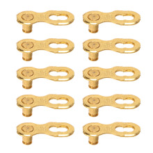 10 Paar 10-Gang-Kettenglied-Verbindungswerkzeug, Gold