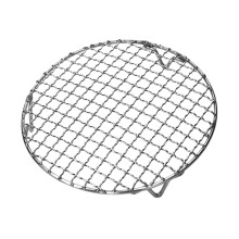 Stainless Steel BBQ Grill Rack with Legs, Nonstick Cooking Surface for Even Heat Grilling Steak Fish Vegetables