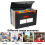 Expanding File Folder 12 Pockets File Organizer Filing Box,A4 Accordion Bill/Document/Receipt Folders with Colored Tabs 4