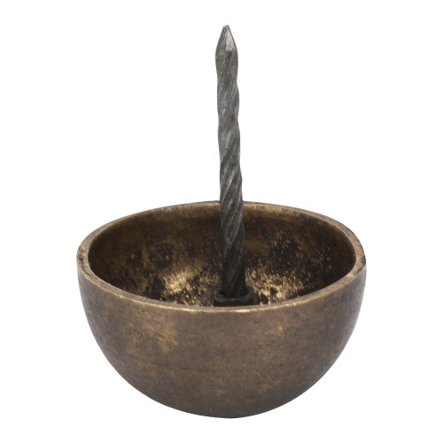4 Stück Polsternägel Bronze 3-6cm 18-77g 2