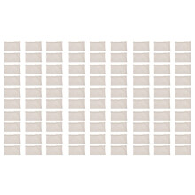 120 Pcs Canvas Pencil Pouch Zipper Makeup Bags Blank DIY Bags Multipurpose Toiletry Stationary Storage Bags(Beige)