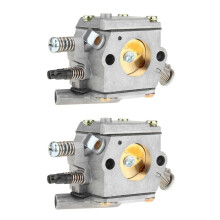 2X Carburateur pour 038 038Av Ms380 Ms381 avec Carburateur de Scie à ChaîNe Compensatrice