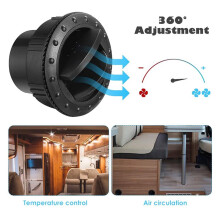 4 Stück RV Klima Anlage Deflektor Auslass Luft Schlitz Luft Abluft Gitter für Auto RV Boot Yacht