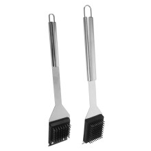 Grill Cleaning Brush for Outdoor BBQ with Ergonomic Grip and Effective Grease Removal
