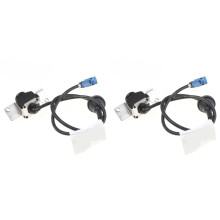2X Telecamera Posteriore per Auto, Telecamera di Assistenza al Parcheggio, Telecamera per La Retromarcia 106126900C 106126900D 1061269-00-D per