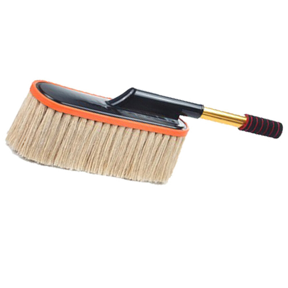Car Duster Detailing Brush With Extendable Handle Â Scratch-Free Car Wash Mop White 7901389413180