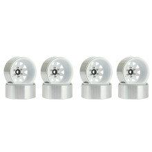 8 Stücke Tiefer Teller 1.9 Metall Beadlock Rad Naben Felge für 1/10 RC Crawler Axial SCX10 90046 TRX4 RC4WD D90,5