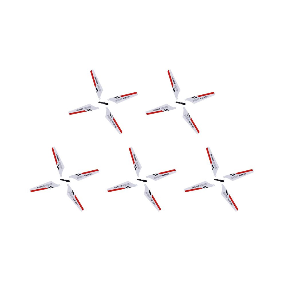 Syma 20 X Blades Syma S107 S107g Gyro Remote Control Helicopter Spares Repair Red 6031563803719