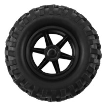40Pcs 1.9 Inch 96mm 1/10 Scale Tires with Wheel Rim for 1/10 SCX10 CC01 D90 CC01 RC Rock Crawler Parts