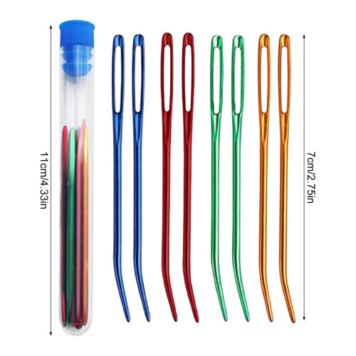 8PCS Crochet Hooks Set for Knitting