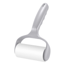 (1 handle 1 roll of paper (55 tear) gray) Pet Hair Lint Roller - Portable & Sticky