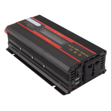 Dual Voltage 1000W Power Inverter for Car/Solar 12V/24V with LCD Display