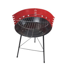 Portable Charcoal BBQ Grill with Adjustable Heat Control for Outdoor Camping and Picnic