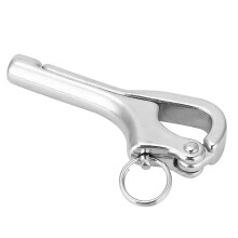 Edelstahl-Schnappkarabiner 4 Zoll/6 Zoll Silber
