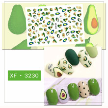 (3230) Cute Nail Art Stickers for Women