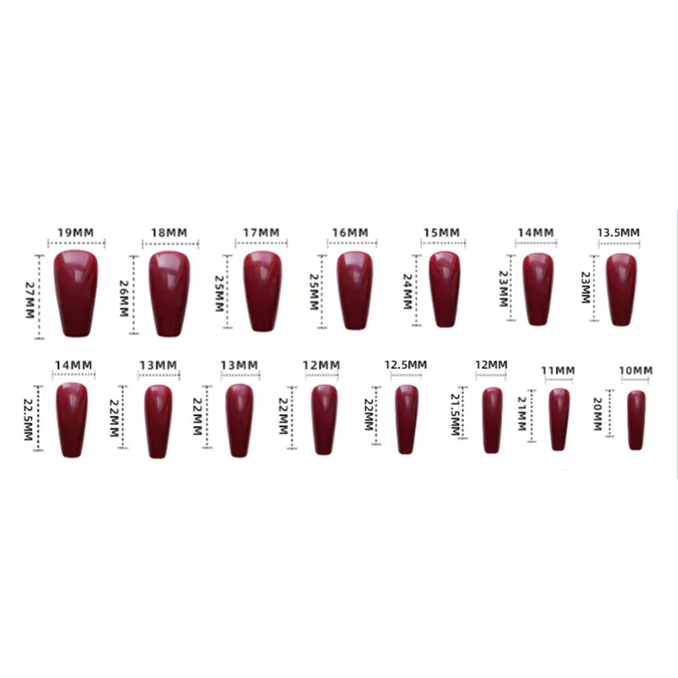 Dachuang Beauty Floral Print Fake Nails For Women - Easy Apply